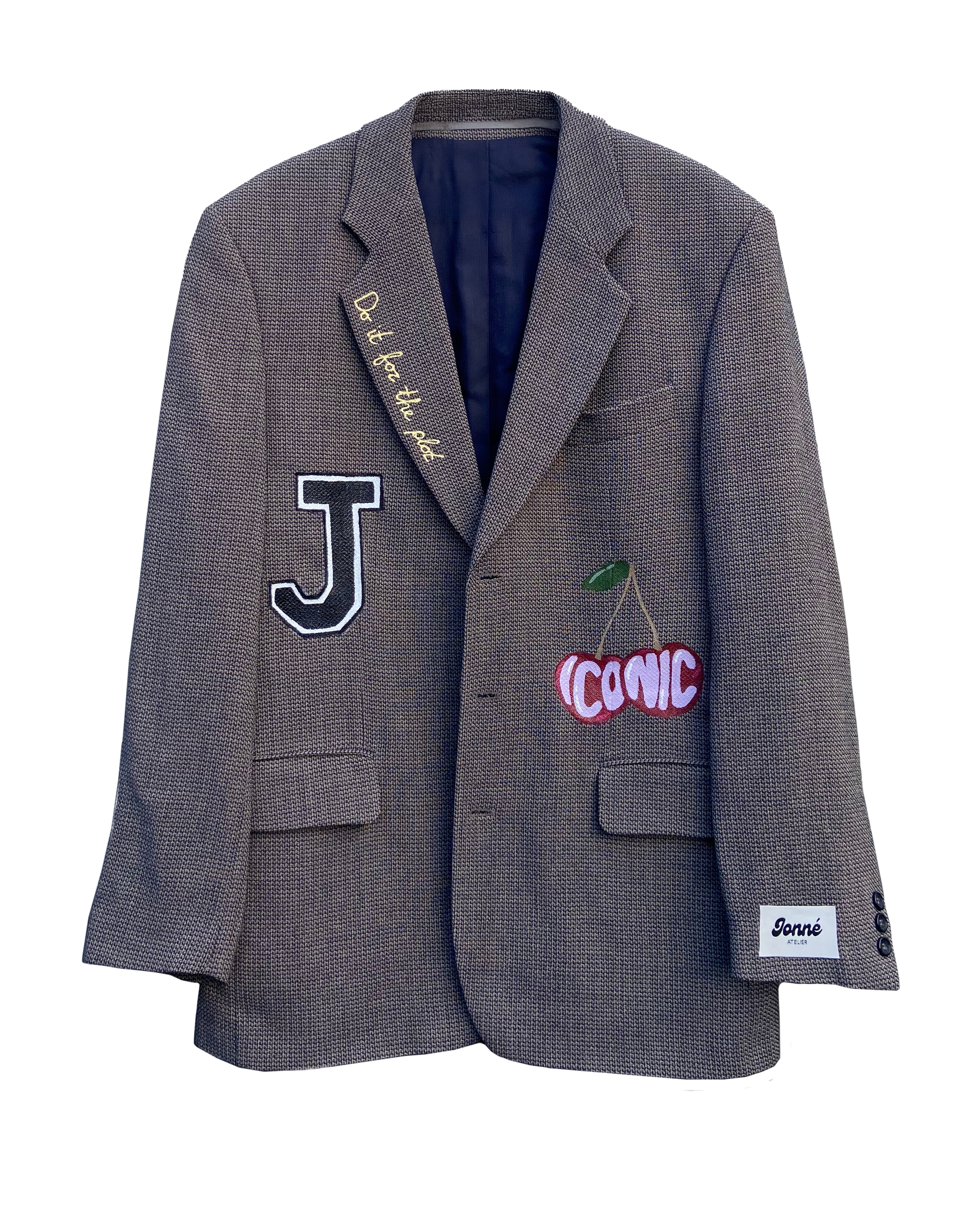 JONNÉ BLAZER - GREY