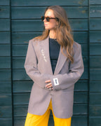 JONNÉ BLAZER - LIGHT GREY