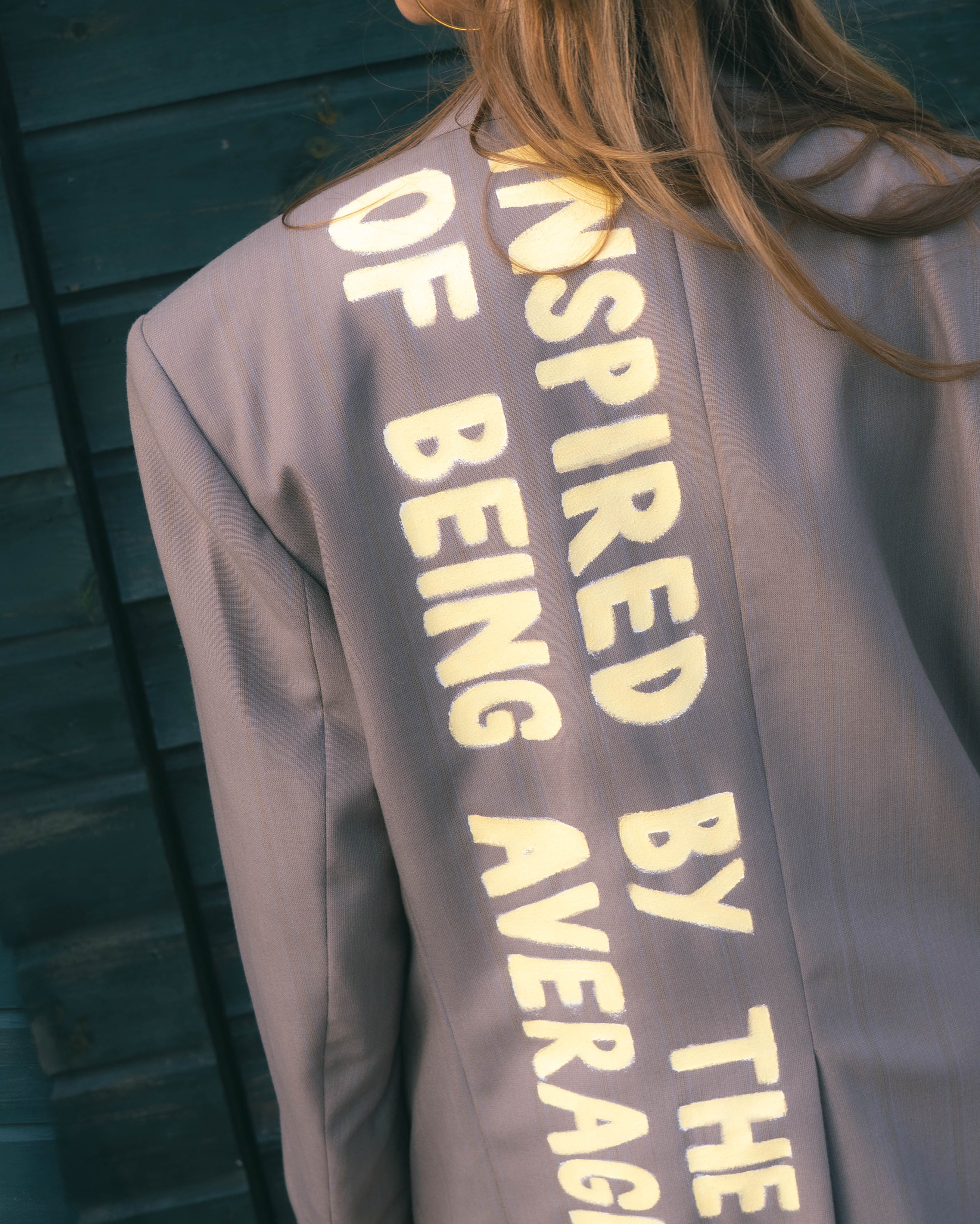 JONNÉ BLAZER - LIGHT GREY