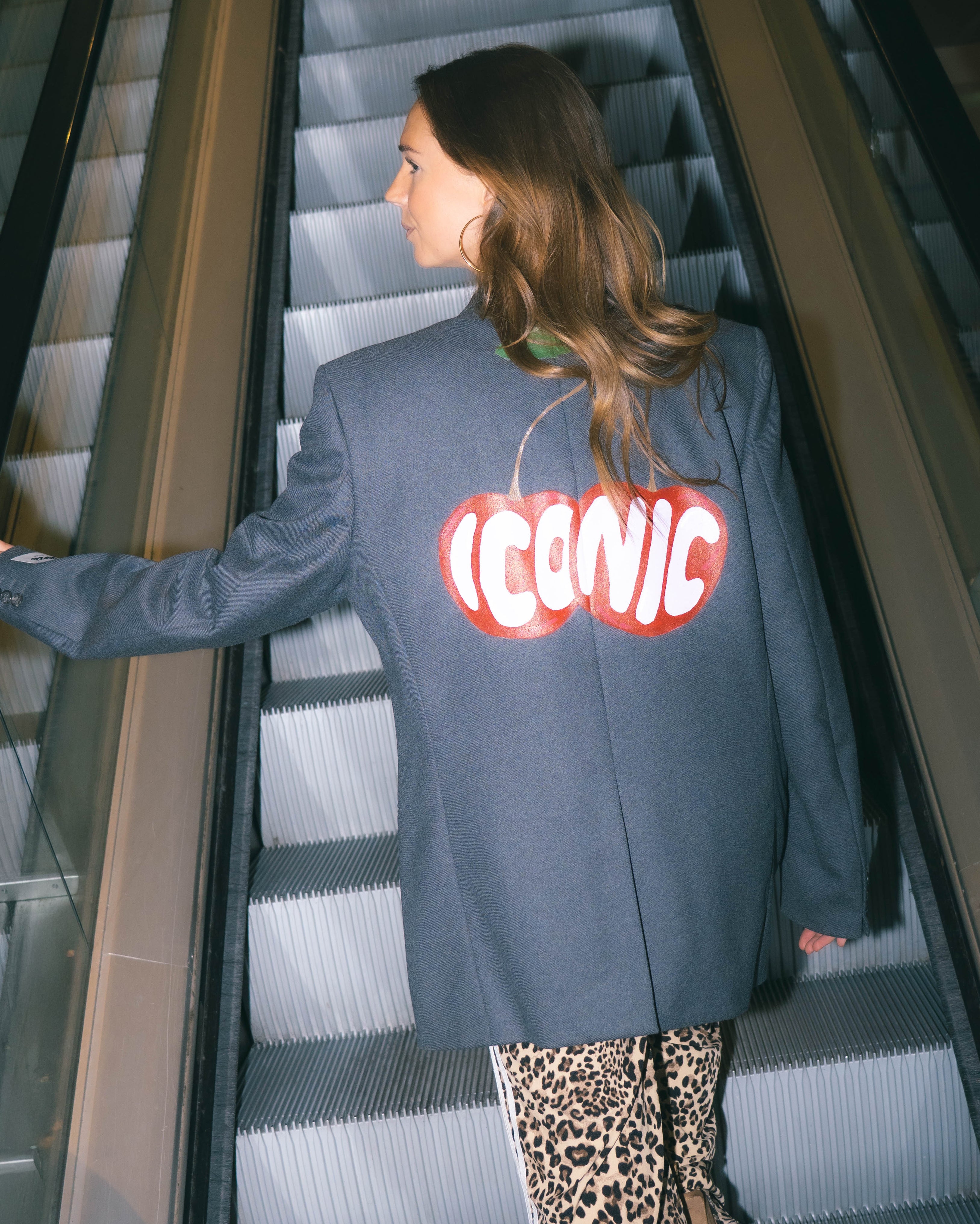 JONNÉ BLAZER - DARK GREY