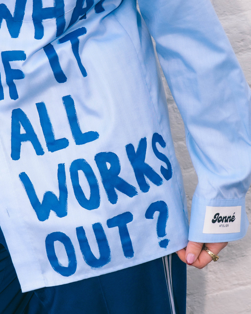 JONNÉ BLOUSE - LIGHT BLUE