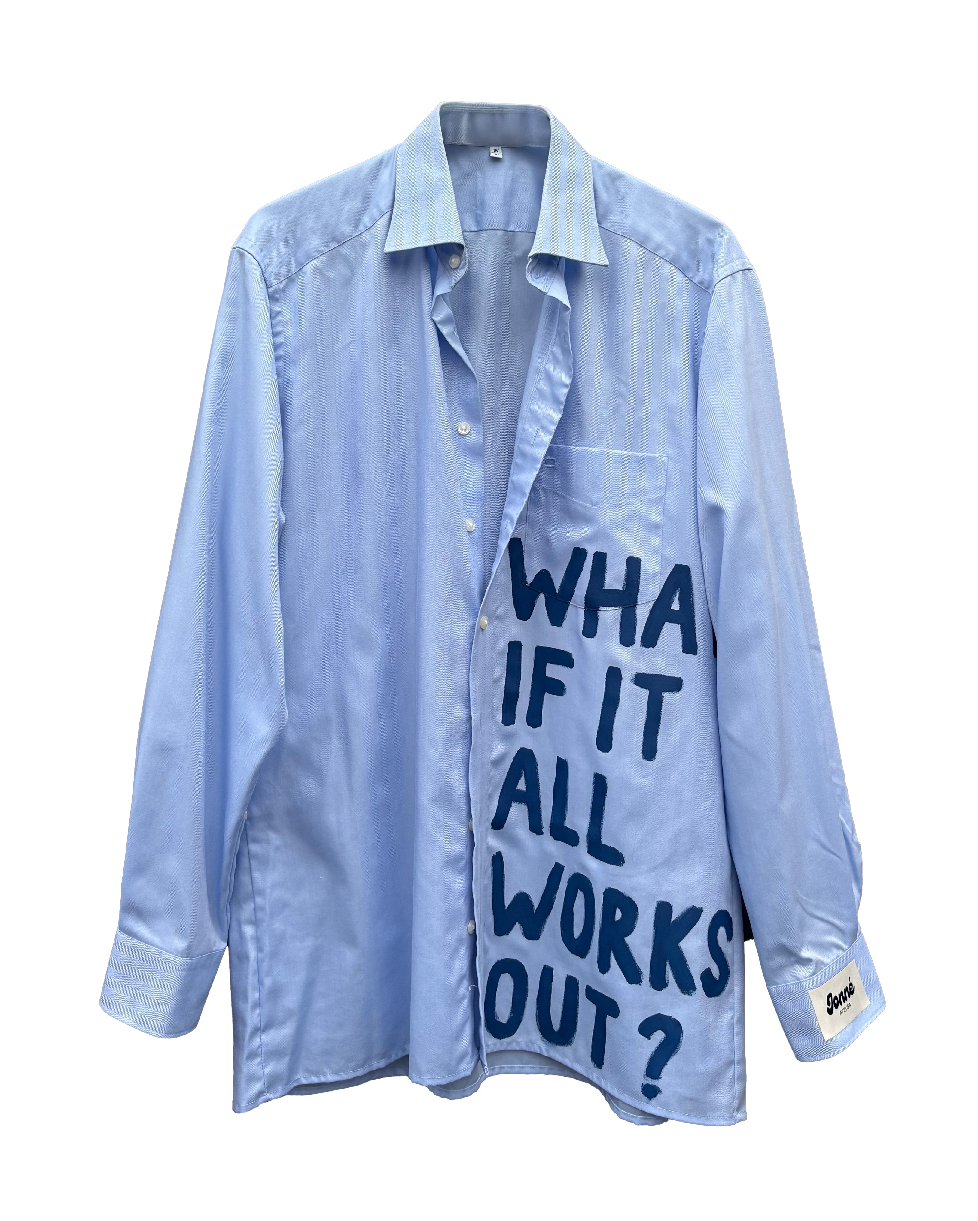 JONNÉ BLOUSE - LIGHT BLUE