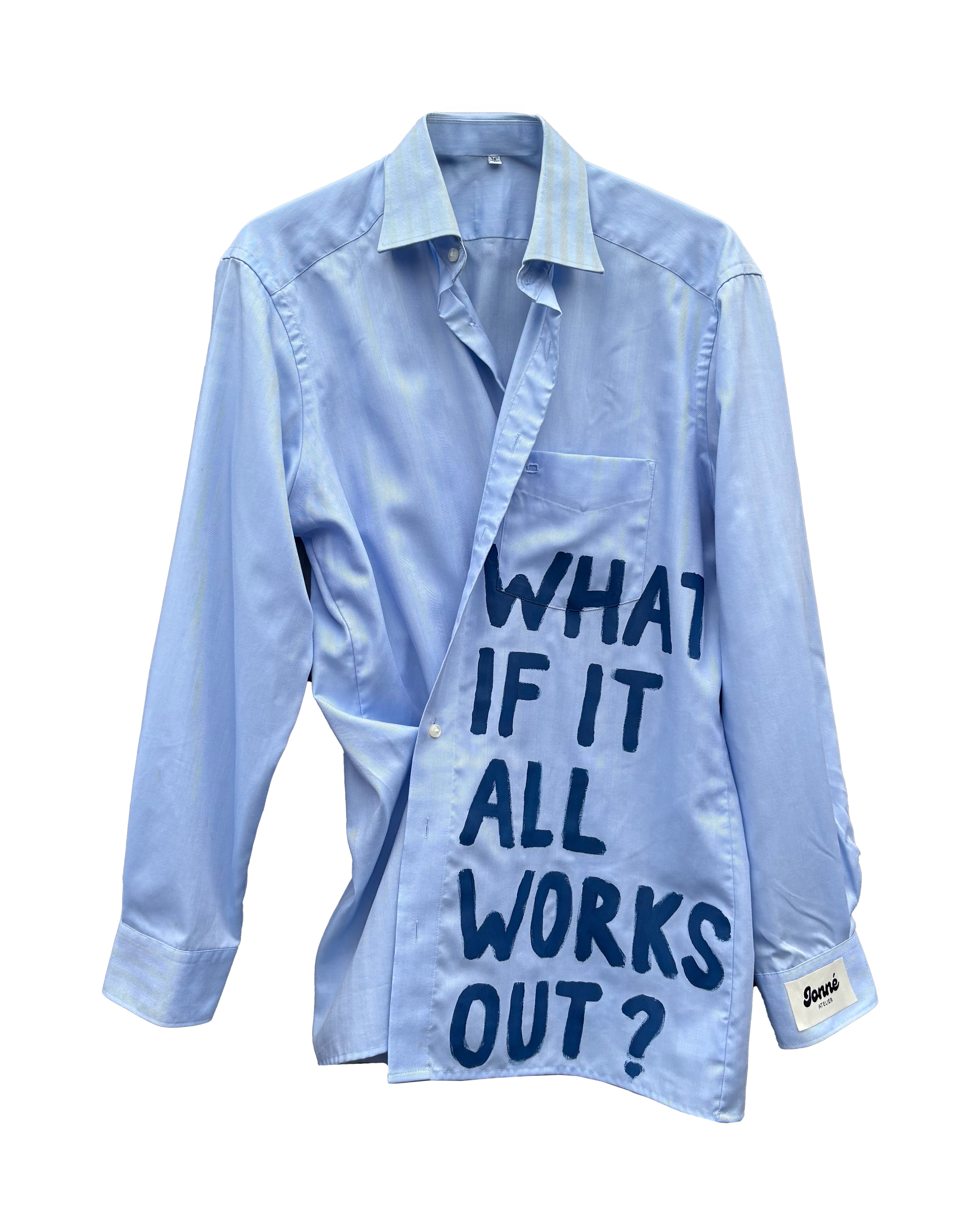 JONNÉ BLOUSE - LIGHT BLUE