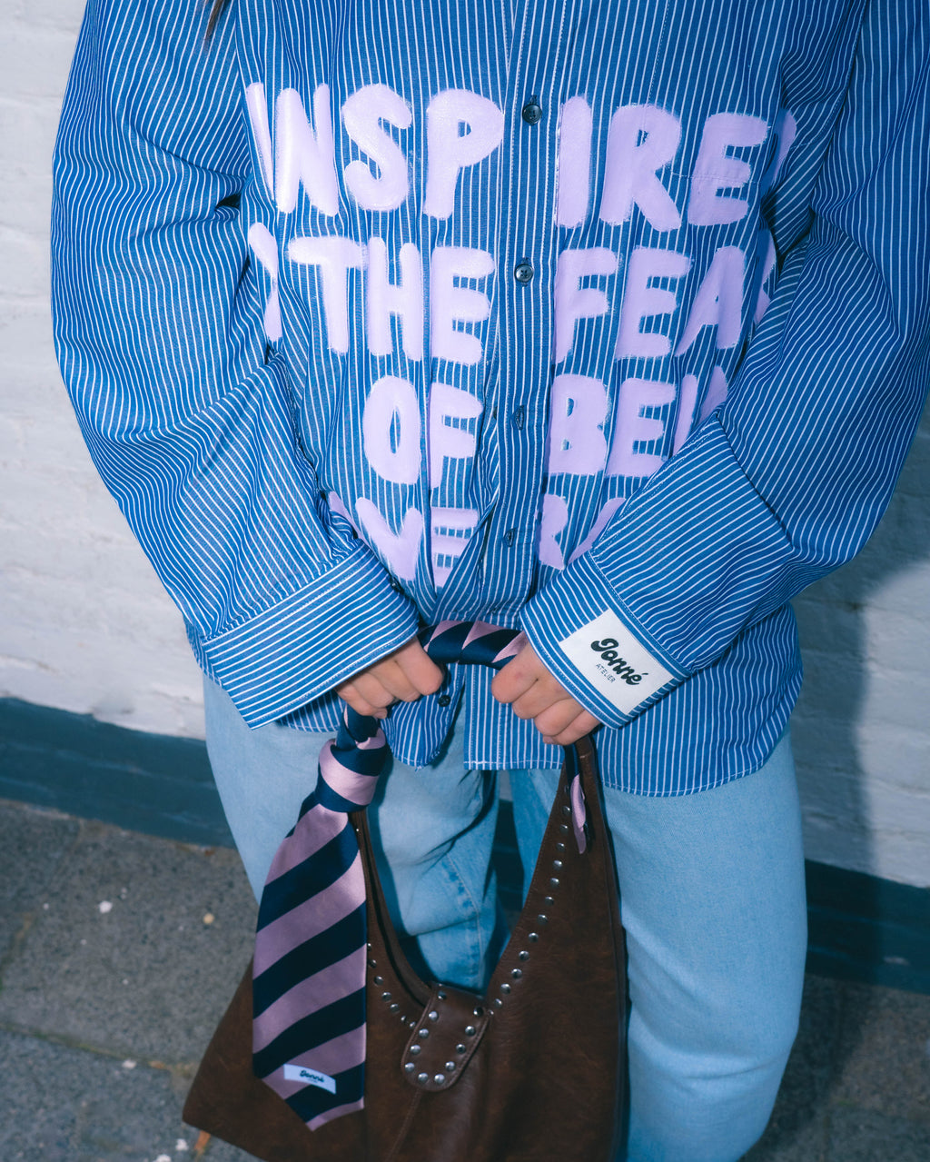 JONNÉ BLOUSE - STRIPED