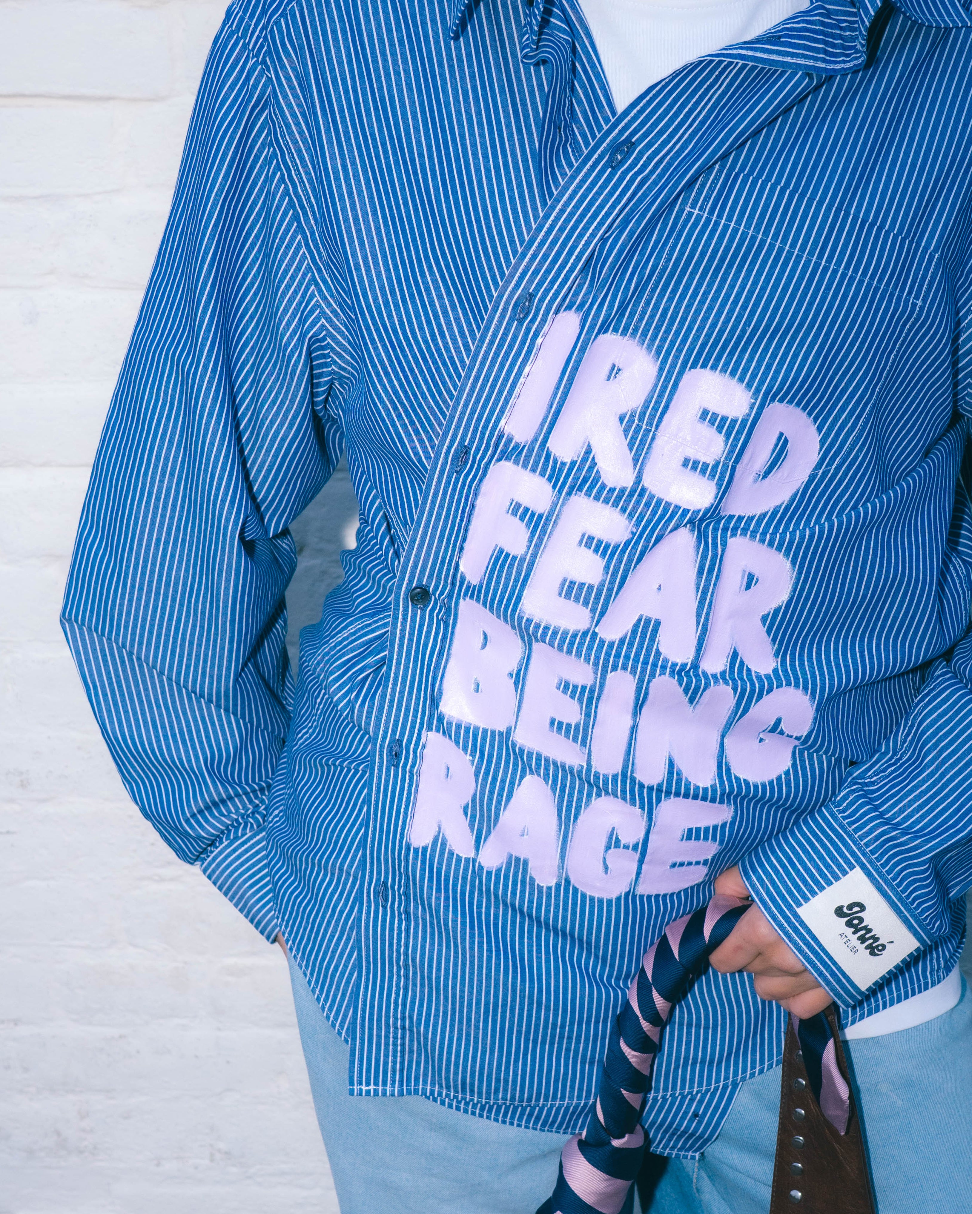 JONNÉ BLOUSE - STRIPED