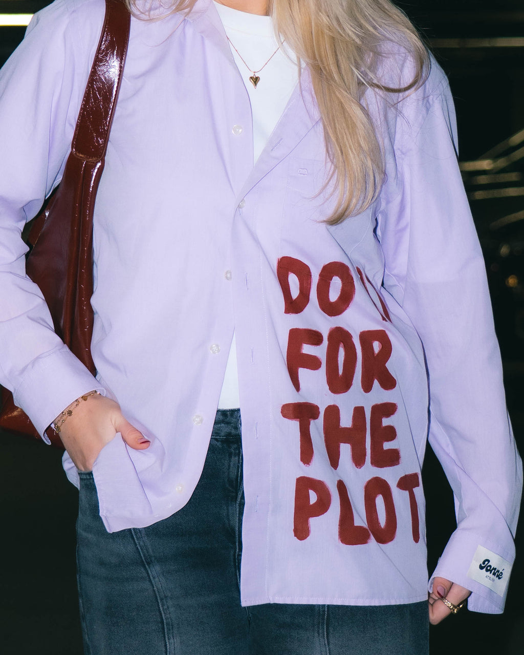 JONNÉ BLOUSE - LILA