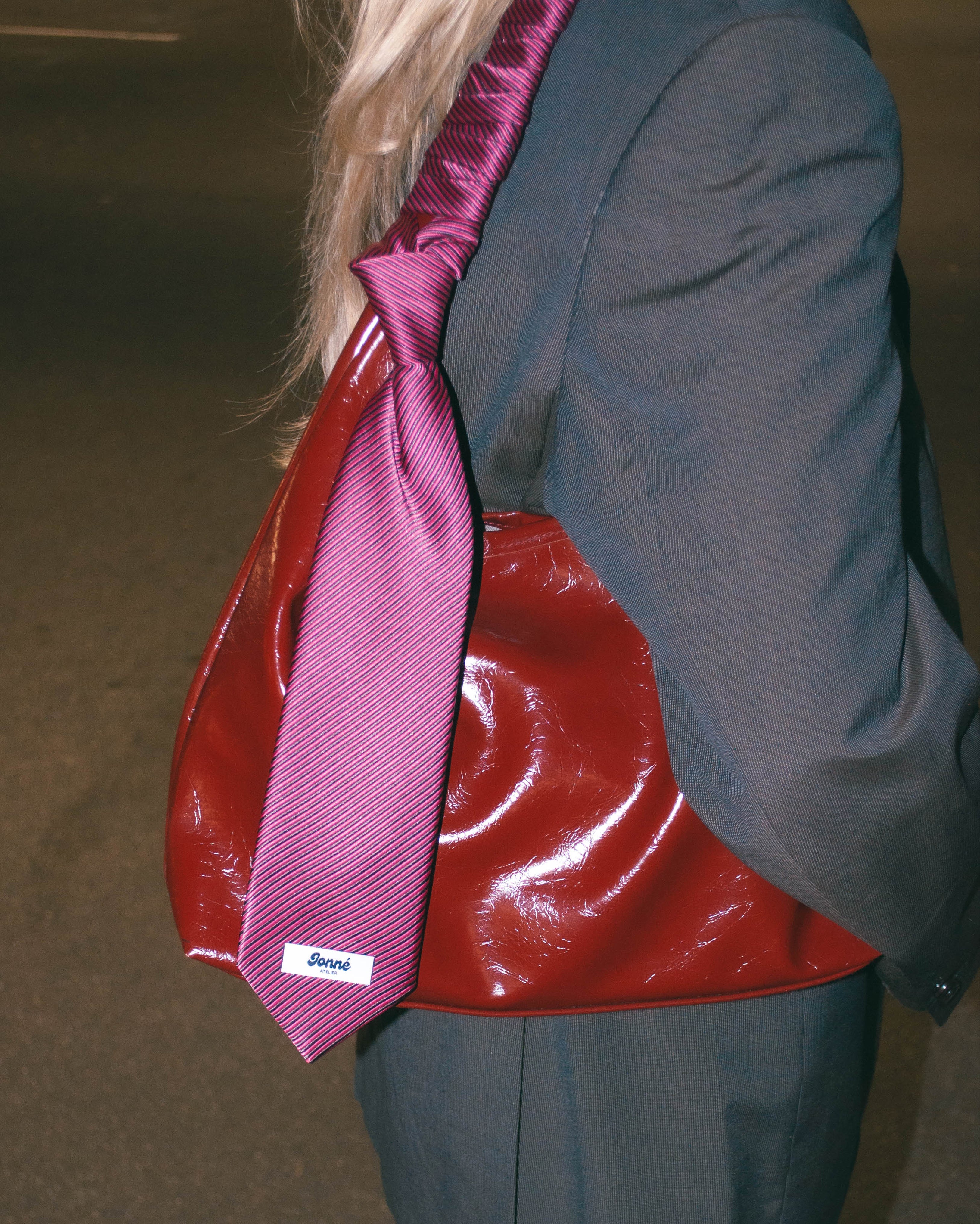 JONNÉ STROPDAS - HOT PINK STRIPED