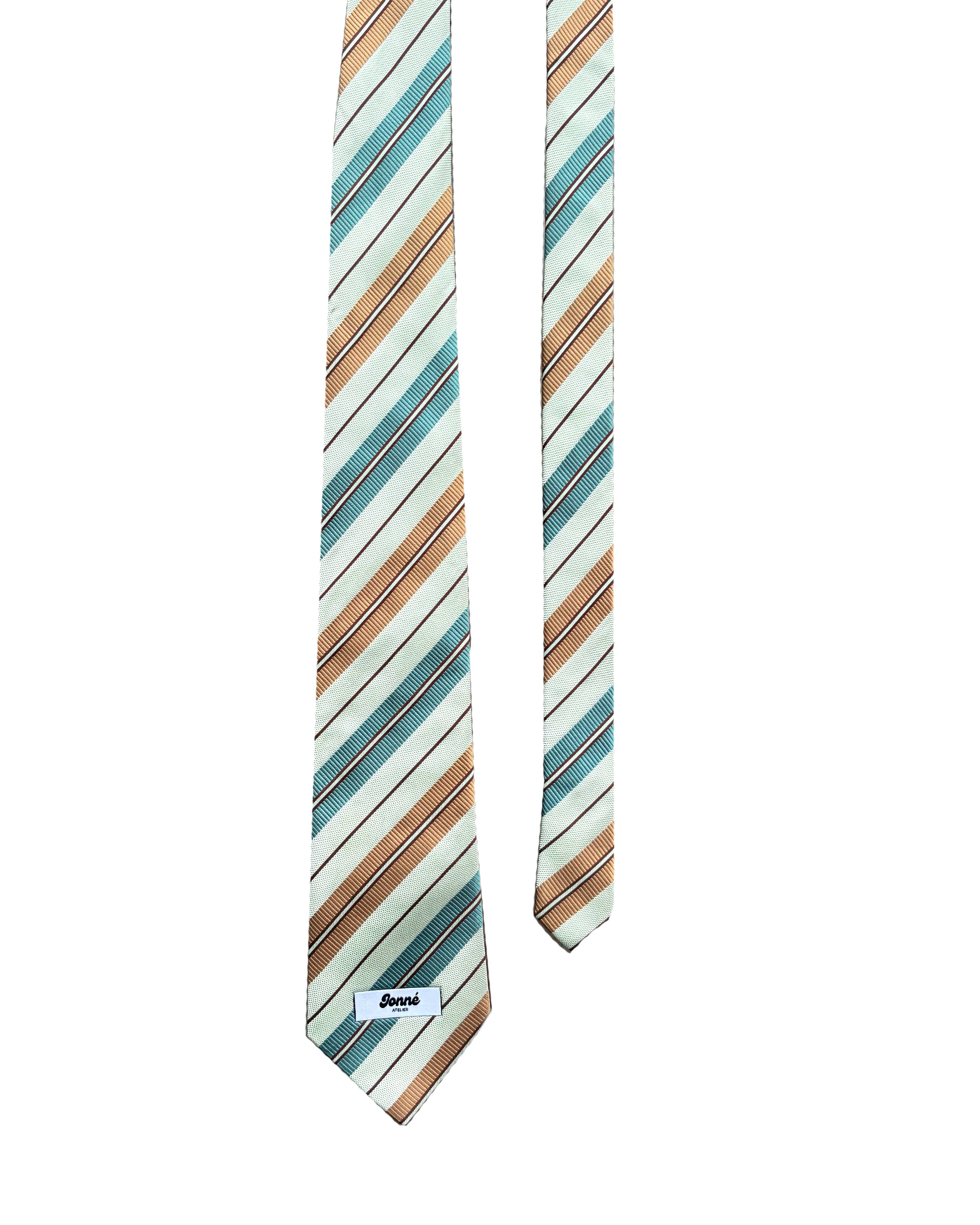 JONNÉ STROPDAS - BLUE & BROWN STRIPED