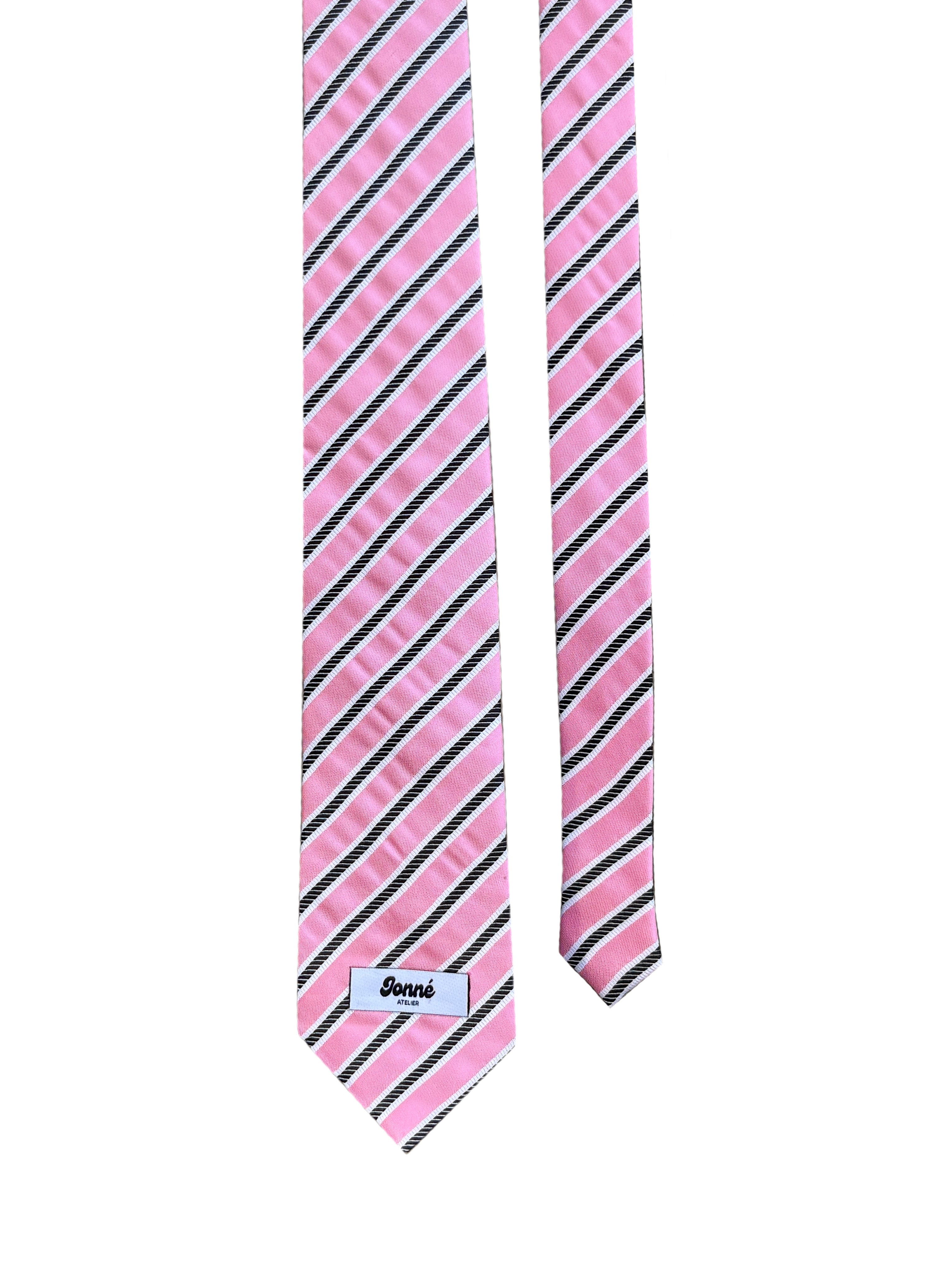 JONNÉ STROPDAS - PINK & GREY STRIPED | SUMMER DROP