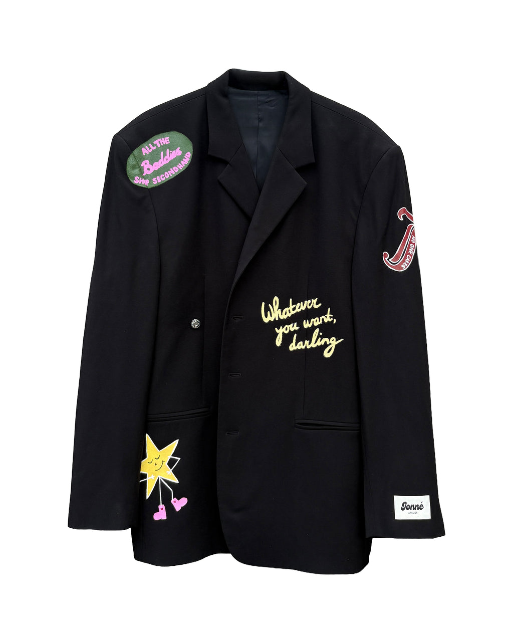 JONNÉ BLAZER - BLACK