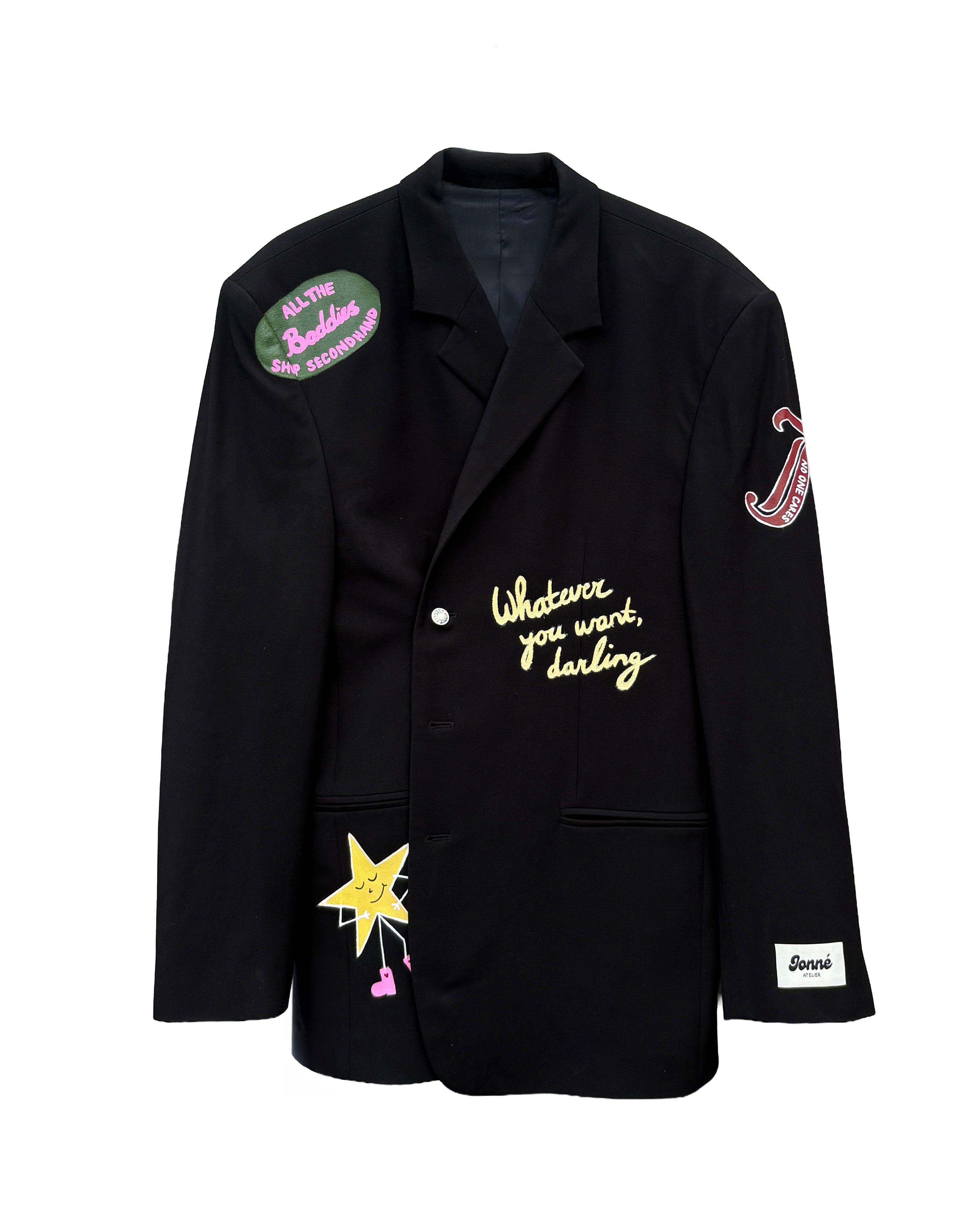 JONNÉ BLAZER - BLACK