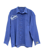JONNÉ BLOUSE - BLUE STRIPED