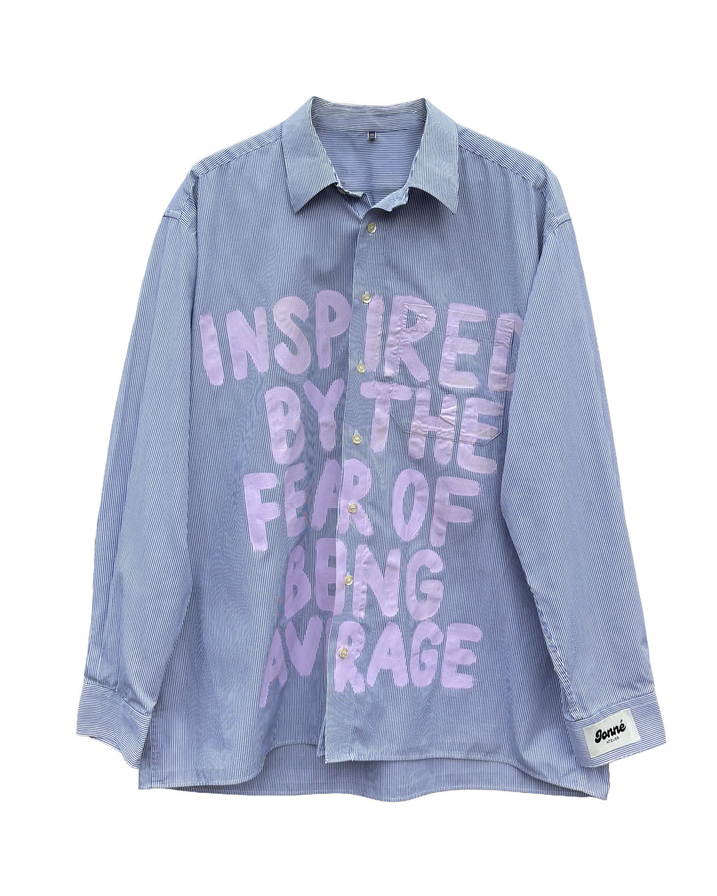 JONNÉ BLOUSE - DUSTY BLUE