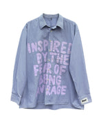 JONNÉ BLOUSE - DUSTY BLUE