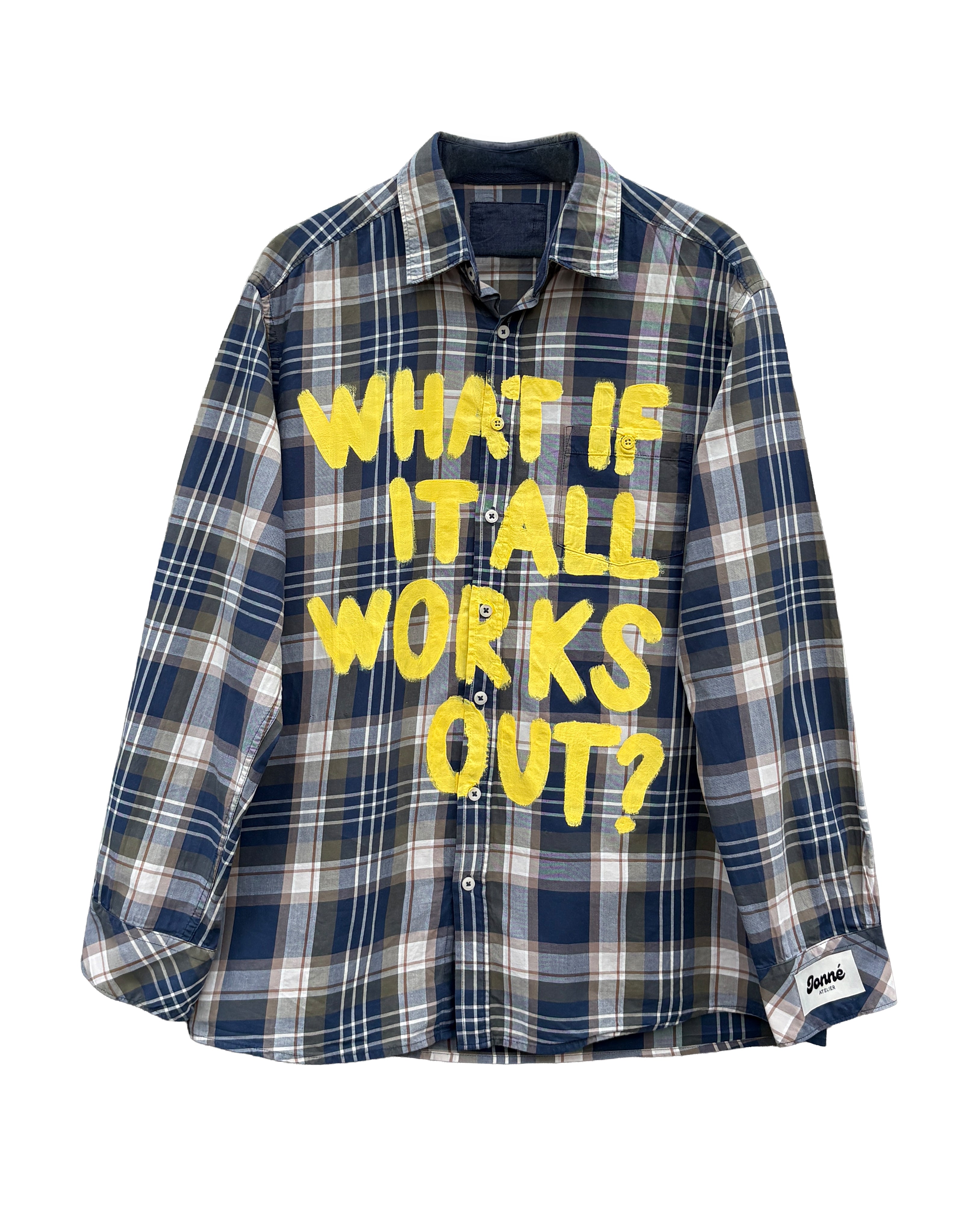 JONNÉ BLOUSE - CHECKED