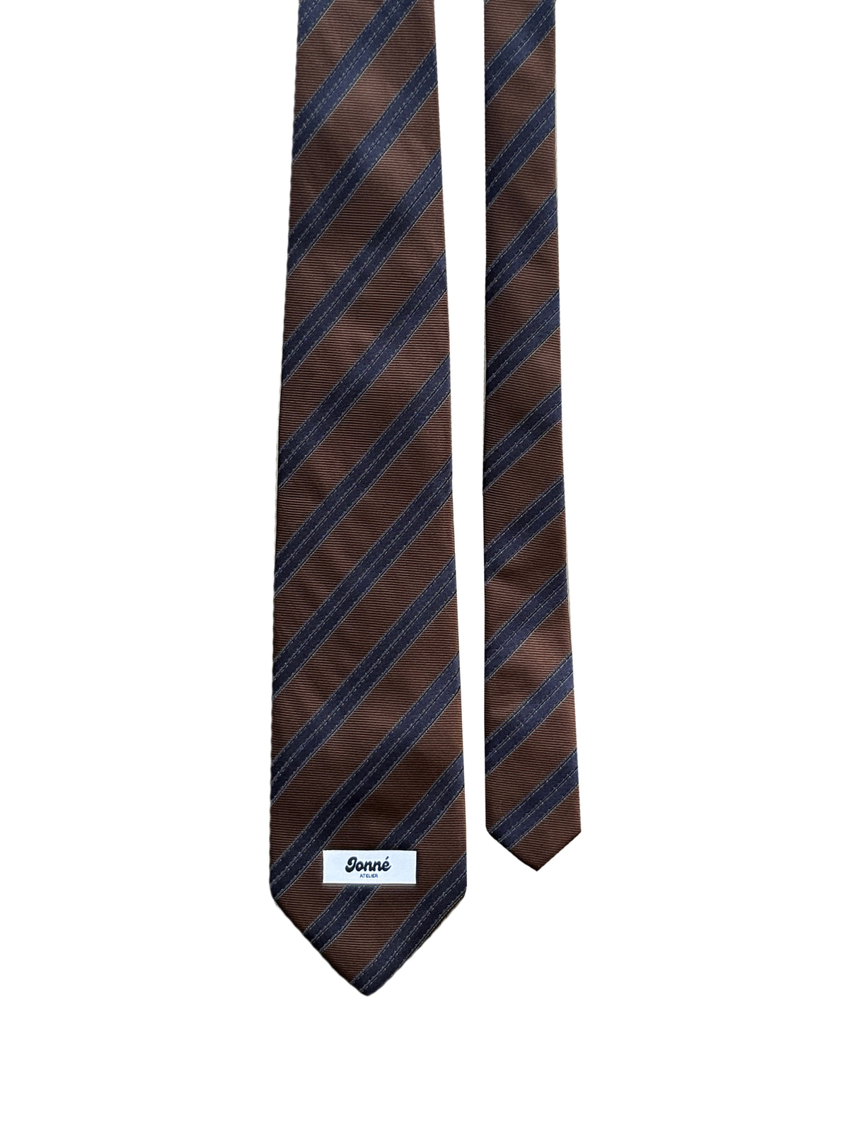 JONNÉ STROPDAS - CHOCOLATE NAVY STRIPED