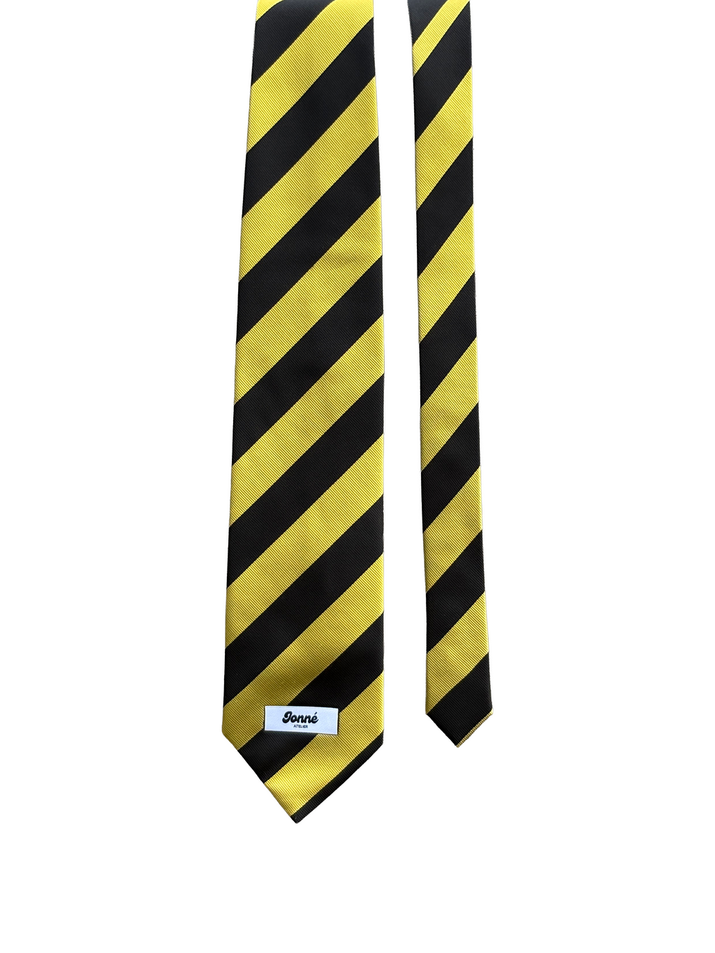 JONNÉ STROPDAS - LIME GREEN & BLACK STRIPED